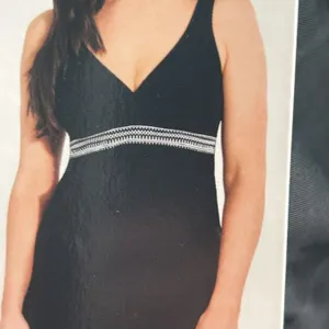Christina Black Tankini Swim Top S