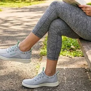 Hurley Gray Canvas Sneakers
