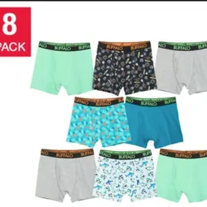 Buffalo David Bitton Boys' Boxer Briefs Set of 8 Size 16-18