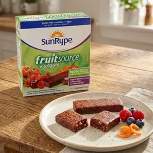 SunRype FruitSource Veggie Bars 15 Pack