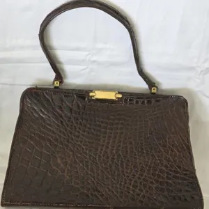 Birks France Crocodile vintage 1950's Handbag