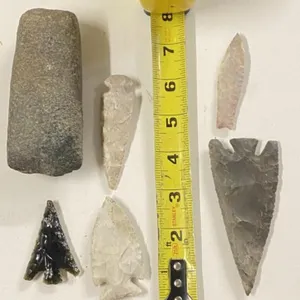 Flint and Stone Indian Artifacts