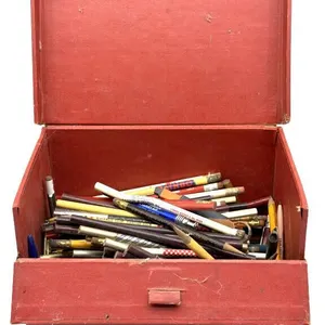 Vintage Advertising Pens and Pencils 
- box is