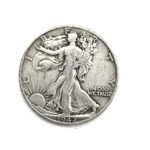 1942-D Walking Liberty Half Dollar