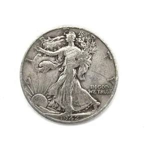 1942-D Walking Liberty Half Dollar