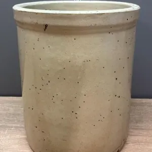1 Gal Crock. Cracked. *NO SHIPPING