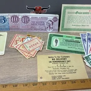 Canadian Tire & Mohawk Money, Nabob & Blue Ribbon