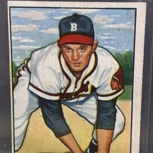 1951 Gene Mauch Bowman Baseball Card. *DC