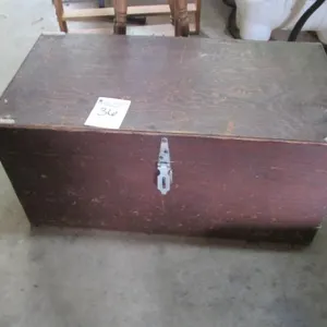 Wooden chest and Filing drawer