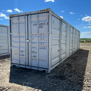 40' High Cube Sea Container  W/ 3 Side Doors