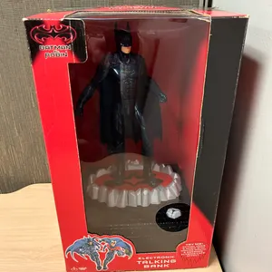 Vintage Batman & Robin Electronic Talking Bank w/ Box DC Comics Collectible