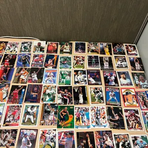 Mixed Sports Trading Card Lot Manny Ramirez David Wesley Chris Mullin & More