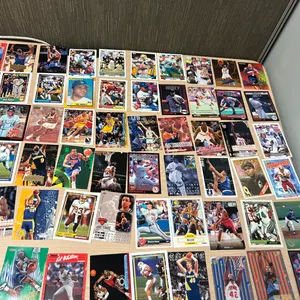 Mixed Sports Trading Card Lot NBA NFL MLB Kobe Bryant Dan Majerle & More