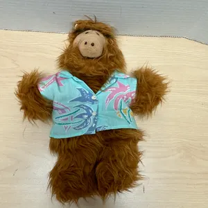 Vintage ALF Plush Doll Wearing Hawaiian Shirt TV Character Stuffed Toy