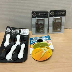 (NEW) Kitchen Gadgets & Multipurpose Pocket Tool Lot Cooks Corner Citrus Peeler