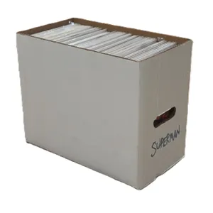 Short Box of Superman Comics