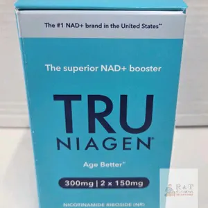 EXP 04/28 Tru Niagen NAD+ Booster, 300mg, 120 Vegetarian Capsules, Lot C5211901, Exp 04/2028