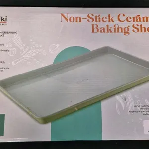 Boxiki Kitchen Non-Stick Ceramic Baking Sheet, 17.5 by 11.5", Oven Safe to 550°F