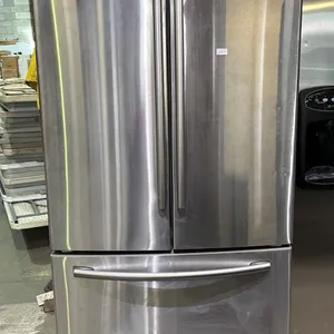 SAMSUNG STAINLESS STEEL 36" WIDE FRENCH DOOR FRIDGE WITH BOTTOM FREEZER DRAWER