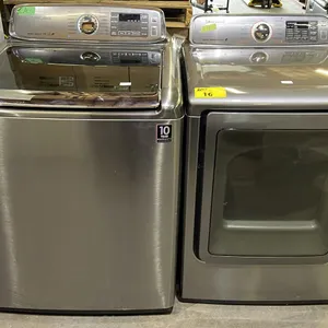 SAMSUNG WASHER & DRYER SET: WASHER IS TOP LOAD