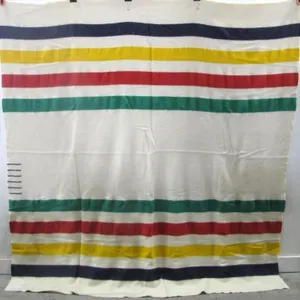 HUDSON'S BAY 6-POINT 100% WOOL BLANKET