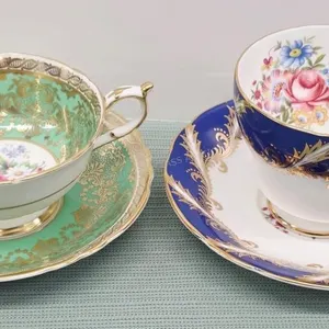 Two Paragon Teacups/Saucers