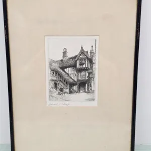 Edward Cherry Etching