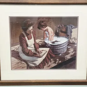 Framed Jim Daly (1980) Print