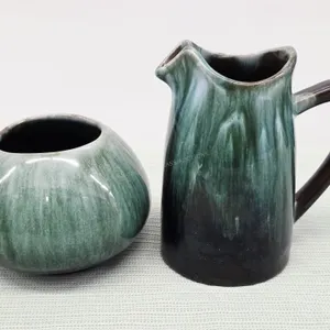 Blue Mountain Pottery Cream & Sugar