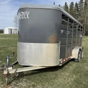 2020 Maverick 17' Pull Type Stock Trailer