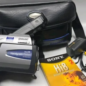 Sony handycam ccd-trv58 w Panasonic leather bag