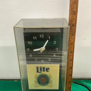 Miller Lite Advertising Clock