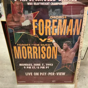 1993 Boxing Event Poster