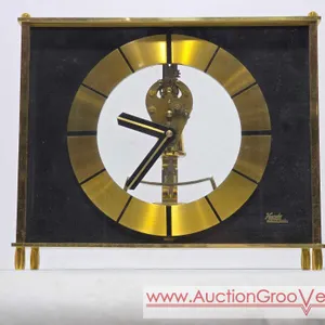 Kundo Electronic Clock. Germany. 9 x 3 x 7.5. D Battery Operated. Works. T