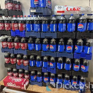 LARGE LOT OF BOTTLED PEPSI & DR PEPPER