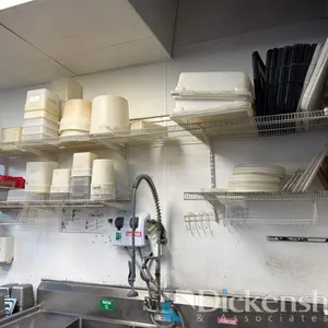 LOT OF PLASTIC INSERTS & MEASURING TUBS