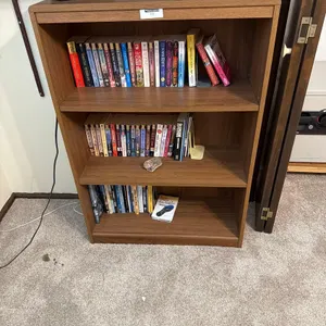 BOOKCASE & END TABLE