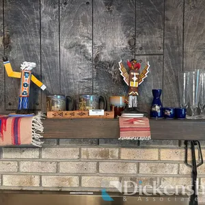 LOT OF TOTEM POLES & GLASSWARE