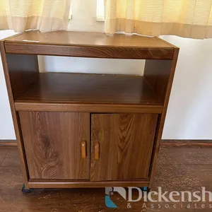 DOUBLE DOOR LAMINATE MICROWAVE STAND