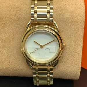 Tory Burch Gold Tone Women's Watch With Box