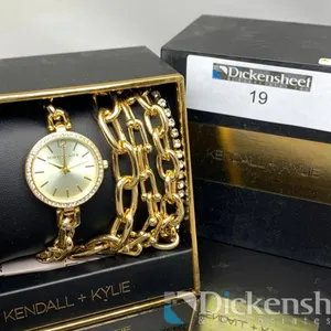 Gold Tone Women's Watch With Box