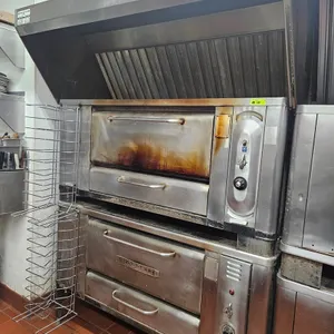 Blodgett Double Stone Oven with Hood, Nat. Gas, 60" Wide