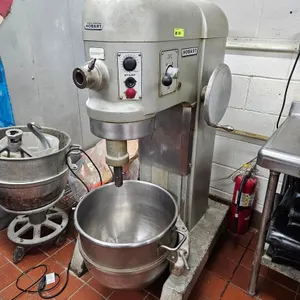 Hobart 60 Qt. Mixer, Model H 6001, Serial 11-246-569, 1.5 HP, 230V, 3 PH with 2 Bowls and Hook