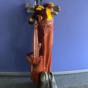 Golf Clubs, Bag & Shoes