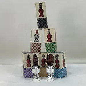 Avon Chess Set Cologne Decanters