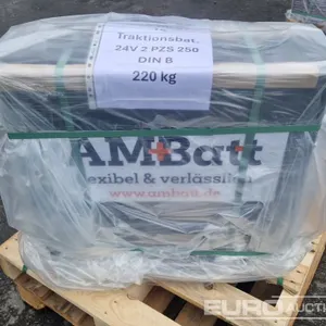 Unused 24V 2 PZS 250DIN BatteryPack 