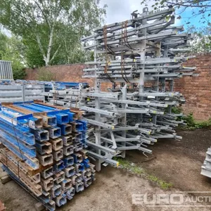 Bundle of Doka Whalers (2 of), Stillage of Doka Attachments (10 of) 