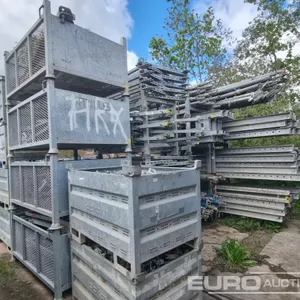 Bundle of Doka Whalers (3 of), Stillage of Doka Attachments (19) 
