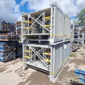 Bundle of Doka Attachments (20 of), Bundle of Staxo Frames (4 of), Pallet of Staging Boards (2 of) 