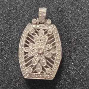 Diamond Pendant Locket-tested positive